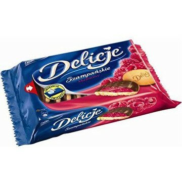 DELICJE SZAMPAŃSKIE 294g MALINOWE Wedel DELICJE SZAMPAŃSKIE 294g MALINOWE Wedel