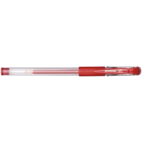 Długopis żelowy Donau Gel 0.5mm czerwony Donau