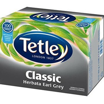 HERBATA TETLEY EARL GREY INTENSIVE (100) TETLEY HERBATA TETLEY EARL GREY INTENSIVE (100) TETLEY