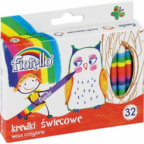 KREDKI ŚWIECOWE FIORELLO 32 KOLORÓW FIORELLO