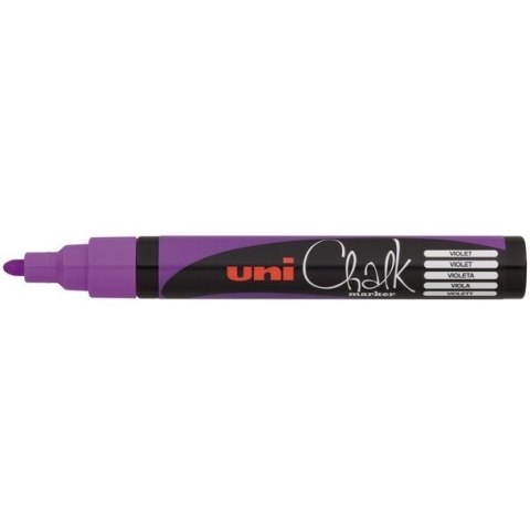 MARKER KREDOWY UNI CHALK PWE-5M FIOLETOWY Uni