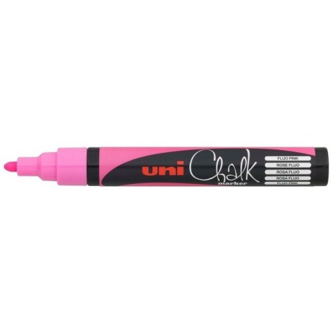 MARKER KREDOWY UNI CHALK PWE-5M RÓŻOWY Uni