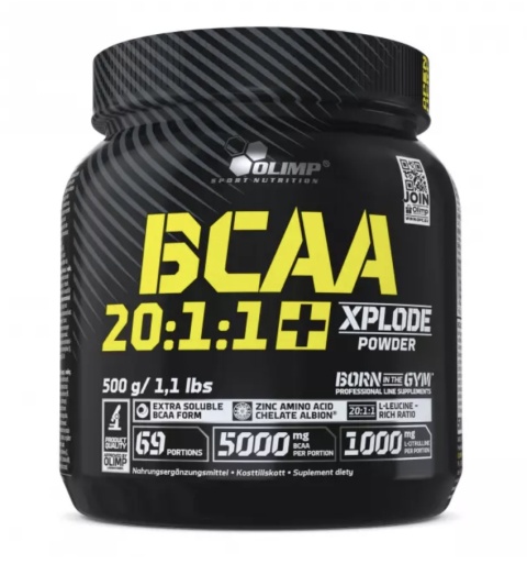 Olimp BCAA 20:1:1 Xplode powder 500g o smaku gruszkowym Olimp BCAA 20:1:1 Xplode powder 500g o smaku gruszkowym