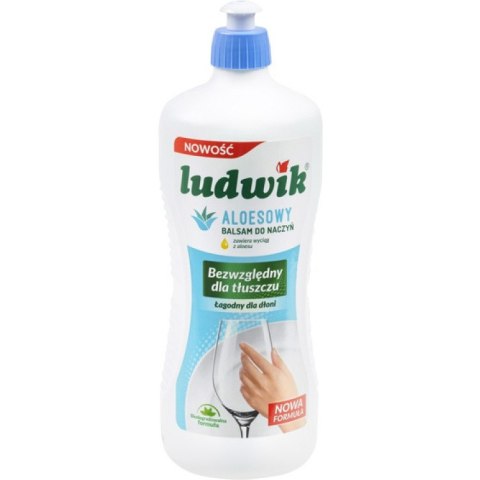 Płyn do naczyń Ludwik 900ml Aloes LUDWIK Płyn do naczyń Ludwik 900ml Aloes LUDWIK