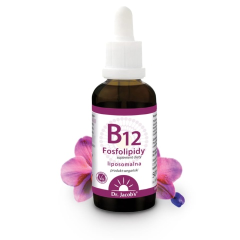Dr. Jacob's Witamina B12 (liposomalna) Fosfolipidy 50 ml