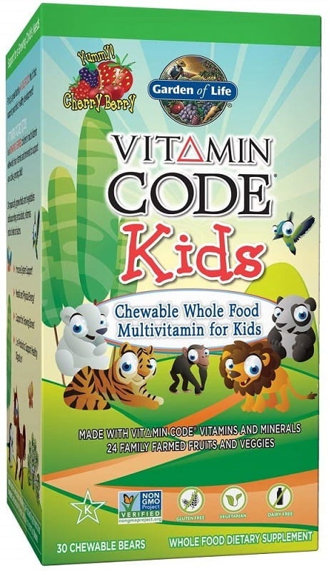 Garden of Life Witaminy Code Kids 30 tabletki do ssania Garden of Life Witaminy Code Kids 30 tabletki do ssania