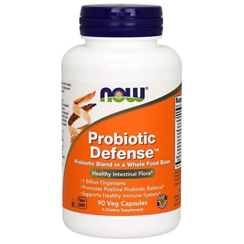 Now Foods Probiotic Defense 90 kapsułek wegańskich Now Foods Probiotic Defense 90 kapsułek wegańskich