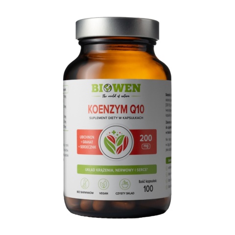 Biowen Koenzym Q10 100 mg 100 kapsułek Biowen Koenzym Q10 100 mg 100 kapsułek