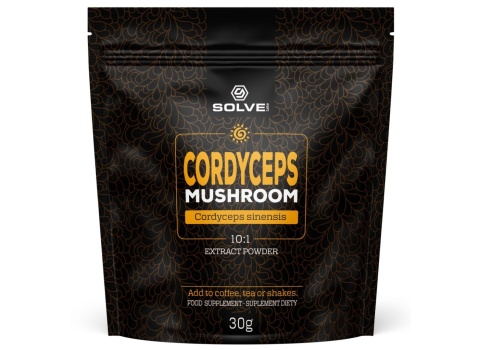 SolveLabs Cordyceps (Cordyceps Sinensis) 10:1 30g SolveLabs Cordyceps (Cordyceps Sinensis) 10:1 30g
