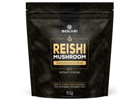 SolveLabs Reishi (Ganoderma Lucidum) 10:1 50g w proszku SolveLabs Reishi (Ganoderma Lucidum) 10:1 50g w proszku