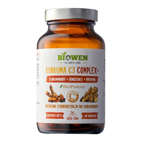 Biowen Kurkuma C3 Complex+ 60 kapsułek