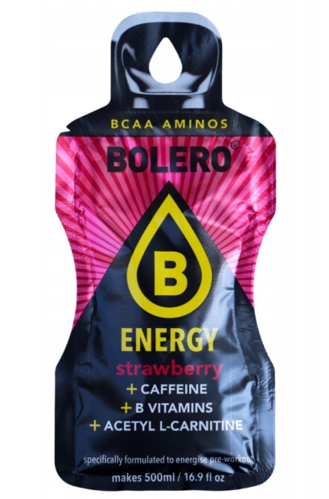 Bolero Energy Strawberry 7g Bolero Energy Strawberry 7g
