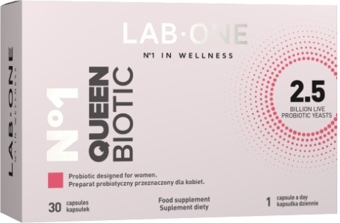 LAB ONE N°1 QueenBiotic 30 kapsułek LAB ONE N°1 QueenBiotic 30 kapsułek
