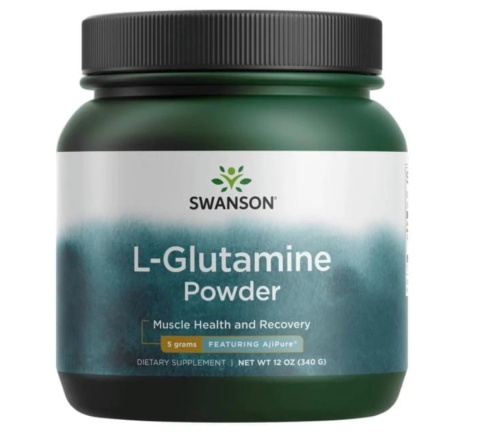 Swanson AjiPure L-Glutamina 340 g Swanson AjiPure L-Glutamina 340 g