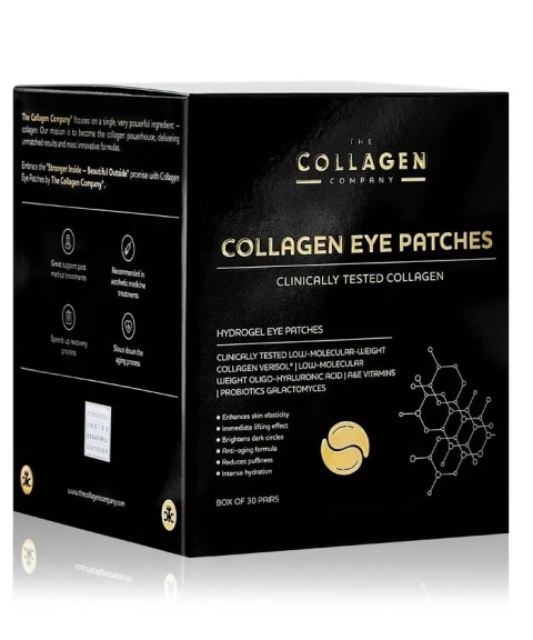 The Collagen Company Płatki kolagenowe pod oczy 30 par