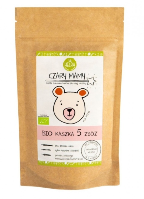 Helpa Kaszka 5 Zbóż Bez Dodatku Cukrów BIO 200 g