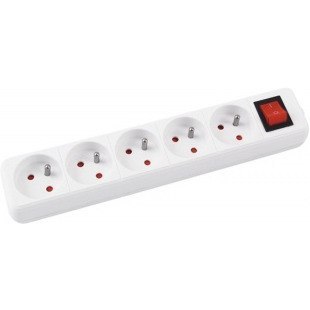 Listwa zasilająca Office Products 1.5m/5g biała Office Products Listwa zasilająca Office Products 1.5m/5g biała Office Products