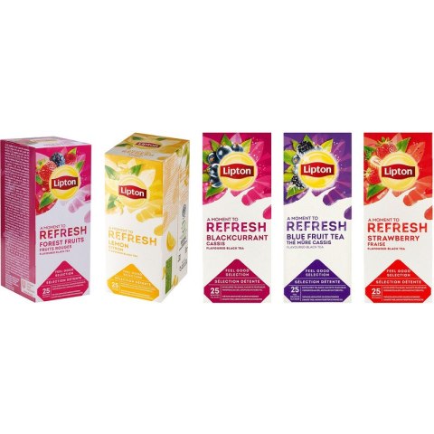 Herbata Lipton Refresh Lemon (25) Lipton Herbata Lipton Refresh Lemon (25) Lipton