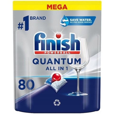 Kapsułki do zmywarki Finish Quantum All-in-1 (80) FINISH Kapsułki do zmywarki Finish Quantum All-in-1 (80) FINISH