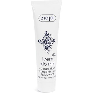 Krem do rąk Ziaja 100ml z ceramidami i koncetratem lipidowym ZIAJA