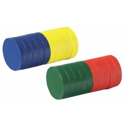 Magnesy Fandy śr.25mm 4 kolory (4x5) Fandy Magnesy Fandy śr.25mm 4 kolory (4x5) Fandy