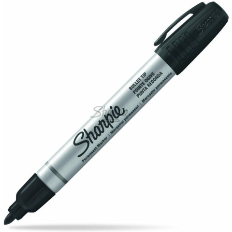 Marker premanentny Sharpe Metal okrągły czarny SHARPIE Marker premanentny Sharpe Metal okrągły czarny SHARPIE