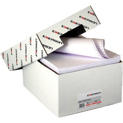 Papier komputerowy Emerson 210x12" 1+0 60g (2000) Emerson Papier komputerowy Emerson 210x12" 1+0 60g (2000) Emerson