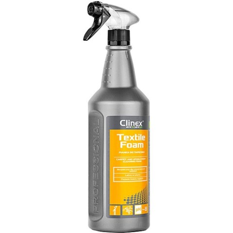 Pianka Clinex Textile Foam 1L (do czyszczenia tapicerki) Clinex Pianka Clinex Textile Foam 1L (do czyszczenia tapicerki) Clinex