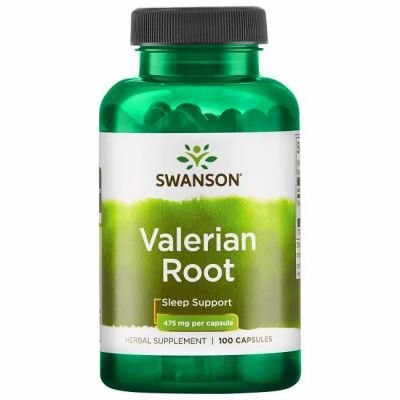 Swanson Valerian Roots (Kozłek Lekarski) 475 mg 100 kapsułek