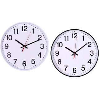Zegar ścienny Office Products 34cm biały Office Products