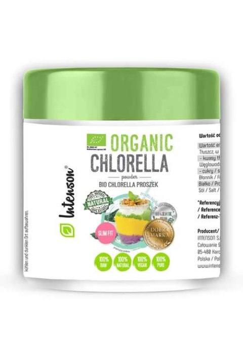 Intenson Chlorella Bio w proszku 100g