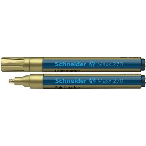 Marker olejowy Schneider Maxx 270 złoty Schneider Marker olejowy Schneider Maxx 270 złoty Schneider