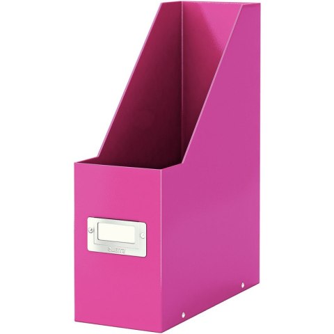 Pojemnik kartonowy Leitz Wow C&S A4/100mm różowy Leitz Pojemnik kartonowy Leitz Wow C&S A4/100mm różowy Leitz