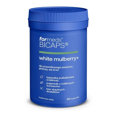ForMeds Bicaps White Mulberry+ 60 kapsułek