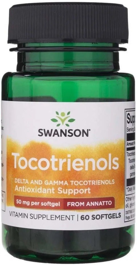 Swanson Tokotrienole 50 mg 60 kapsułek