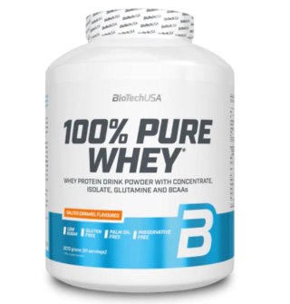BioTech USA 100% Pure Whey 2270g o smaku słony karmel