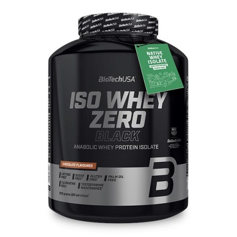 BioTech USA Iso Whey Zero Black 1816 g o smaku czekoladowym