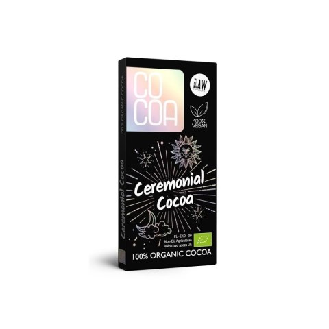 COCOA Kakao Ceremonialne Tabliczka BIO 50 g