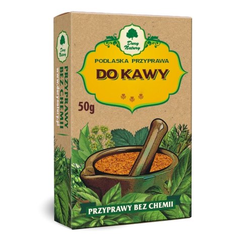 Dary Natury Przyprawa Do Kawy Bezglutenowa (Podlaska) 50 g