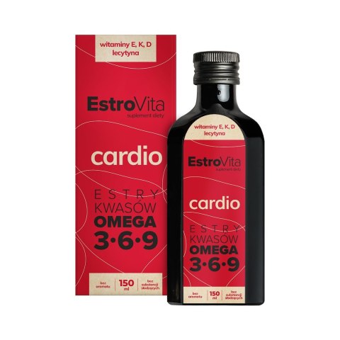 EstroVita Cardio Kwasy Omega 3-6-9 dla seniorów 150 ml