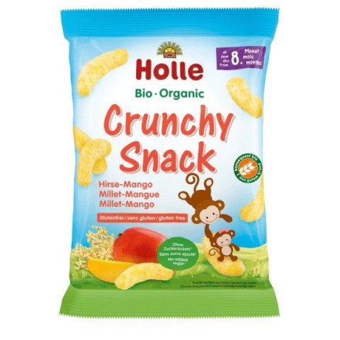 Holle Chrupki Jaglane O Smaku Mango Bez Dod. Cukrów Bezgl. Od 8 Msc 25 g