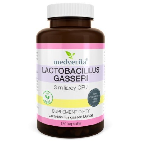 Medverita Lactobacillus gasseri 3 mld CFU 120 kapsułek