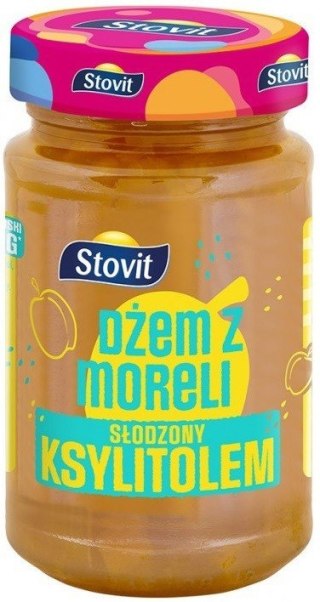 STOVIT Dżem bez dodatku cukrów z ksylitolem morelowy 250 g