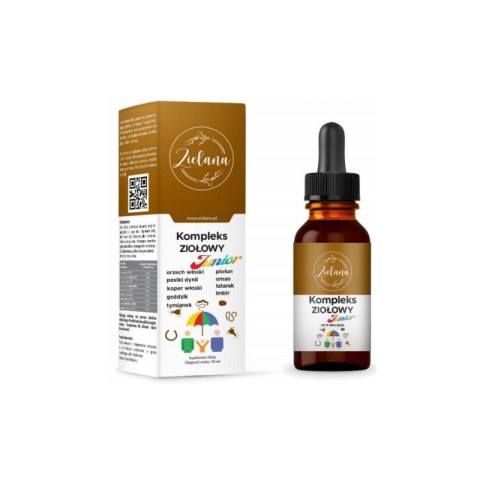 Zielana Kompleks ziołowy JUNIOR 50 ml Zielana Kompleks ziołowy JUNIOR 50 ml