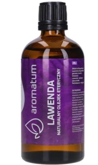 Aromatum Naturalny olejek eteryczny lawenda 100 ml