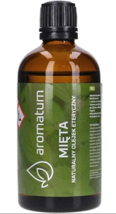 Aromatum Naturalny olejek eteryczny mięta 100 ml