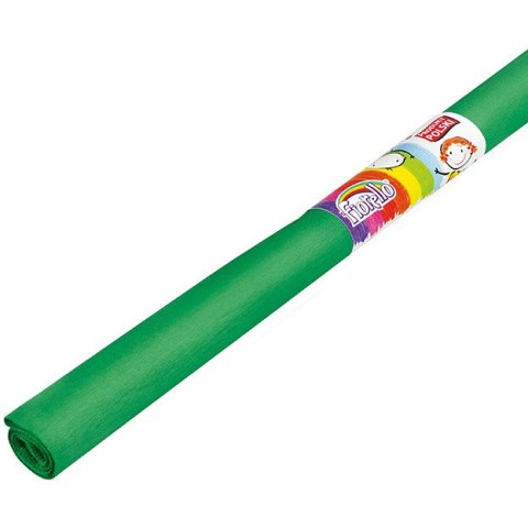 BIBUŁA MARSZCZONA CIEMNOZIELONA FIORELLO