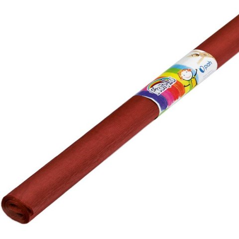 Bibuła marszczona Fiorello 50x200cm brązowa FIORELLO