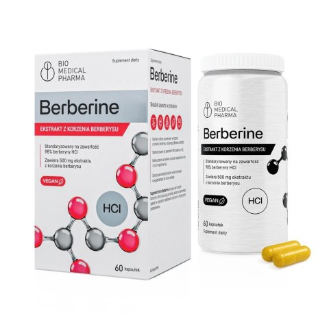 Bio Medical Pharma Berberine HCl 60 kapsułek