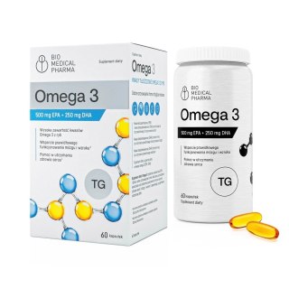 Bio Medical Pharma Omega-3 60 kapsułek